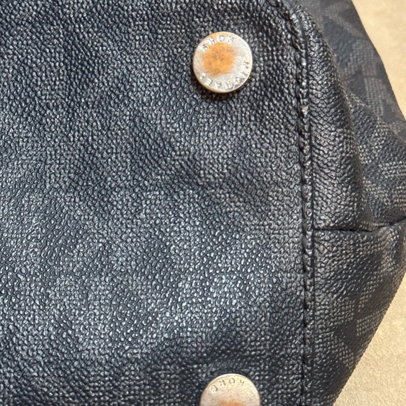 Michael Kors Large Morgan Tote Bag With MK Monogram - Picture 9 of 9